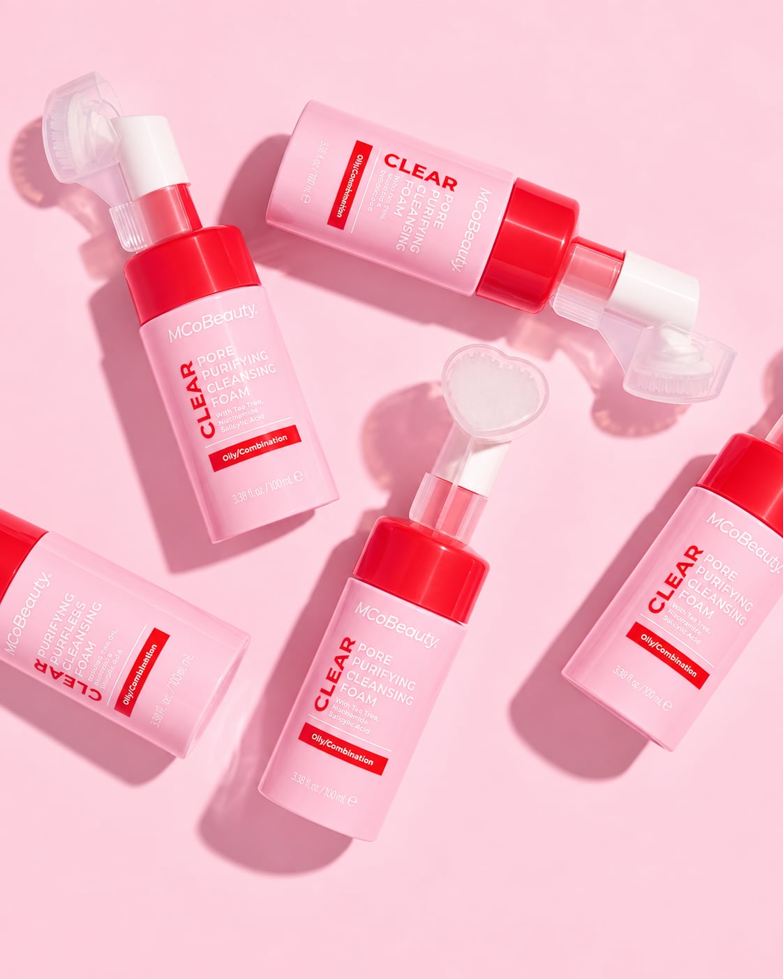 MCoBeauty Pore Purifying Cleansing Foam collection